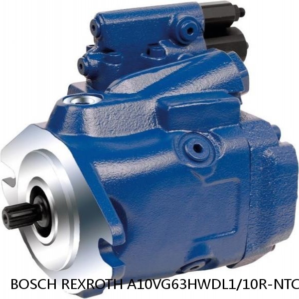 A10VG63HWDL1/10R-NTC10K075E-S BOSCH REXROTH A10VG Axial piston variable pump #1 image